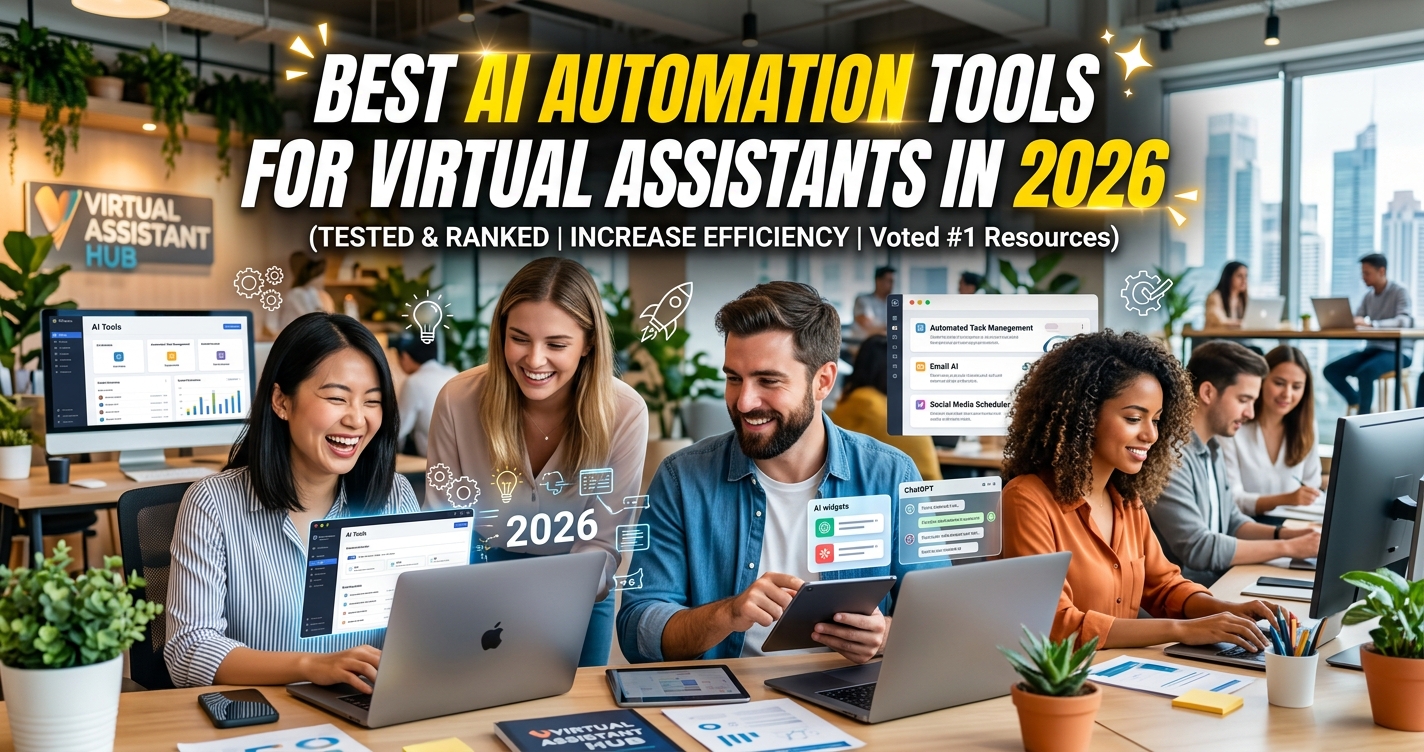 Best AI Automation Tools for Virtual Assistants in 2026 (Tested & Ranked)